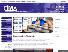 Tablet Screenshot of cimasa.com